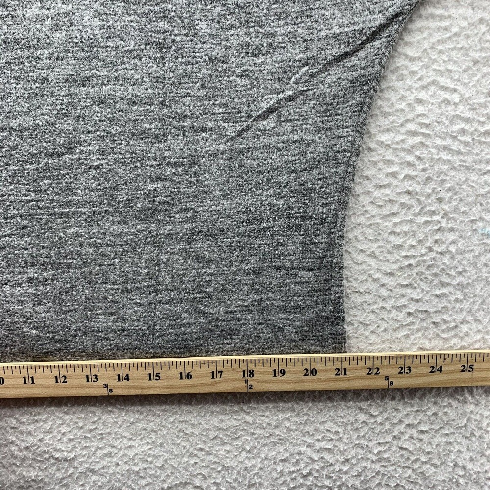Lucky Brand Sweater Womens Large Heather Gray Relaxed Cowl Neck Soft Thin Preppy - Picture 12 of 16